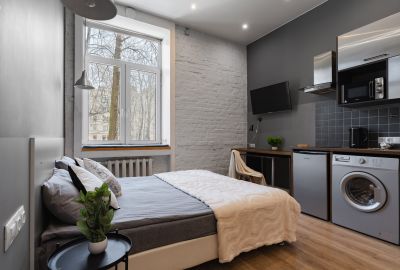Аренда квартиры RentalSPb Апарт-отель М149, Студия №10 Metallic  посуточно от 2 200 руб.
